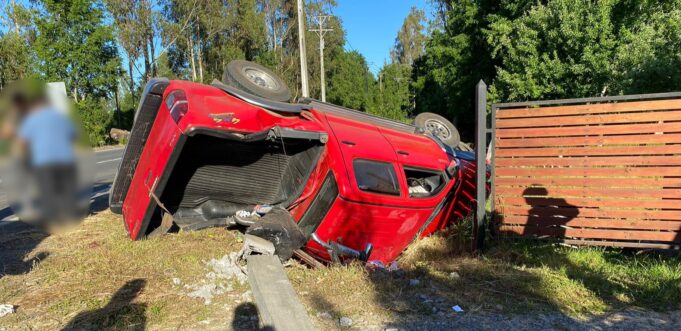 Un Fallecido Dejó Volcamiento De Camioneta En Ruta Pitrufquén – Toltén