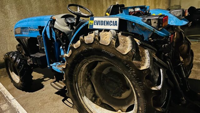 Avaluados En Más De $12 Millones: Recuperan Tractor Sustraído En La Comuna De Vilcún
