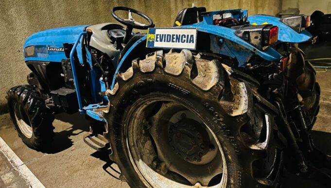 Avaluados En Más De $12 Millones: Recuperan Tractor Sustraído En La Comuna De Vilcún