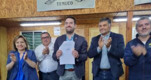 Firman Mensaje Para Construcción De Nuevo Cuartel De Bomberos En Metrenco