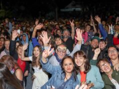 20 Mil Personas Celebraron El Nuevo Año En La Costanera De Villarrica Junto A La Sonora Palacios Jr. Y Novedoso Show De Drones