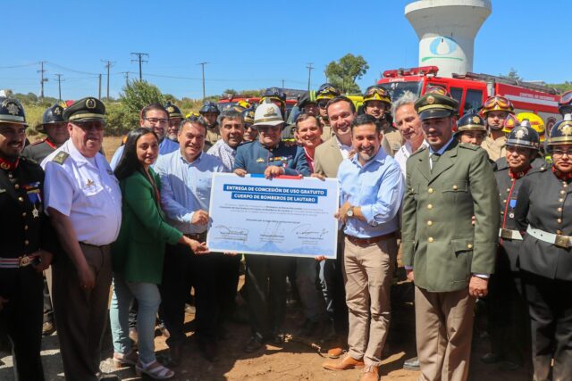 Entregan Terreno a Bomberos De Lautaro Para Construcción De Nueva Compañía En El Sector Guacolda