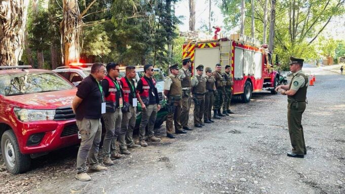 Bomberos, Carabineros Y Seguridad Pública Estuvieron A Cargo De La Seguridad De La Truchada De Pitrufquén