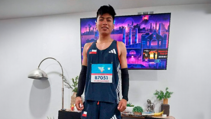 Felipe Catripi Obtiene Segundo Lugar En Maratón De Houston