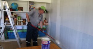 Realizan Mantenimiento En Establecimientos De Educación Municipal En Villarrica