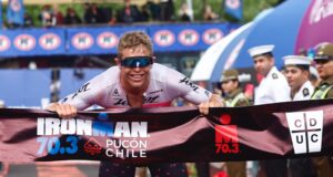Sam Long Se Coronó Campeón Del IRONMAN 70.3 Con Récord Histórico En Pucón