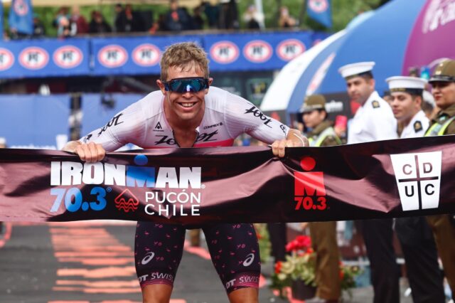 Sam Long Se Coronó Campeón Del IRONMAN 70.3 Con Récord Histórico En Pucón