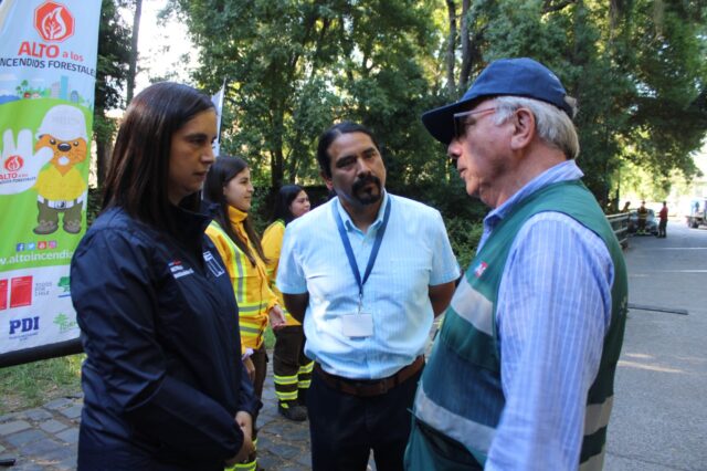 Supervisan Construcción De Cortafuegos En El Cerro Ñielol Para Prevenir Incendios Forestales