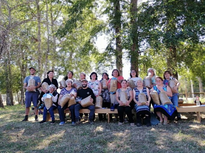 Mujeres emprendedoras Loicache Zomo Koudafe de Loica realizaron capacitación de hongos comestibles