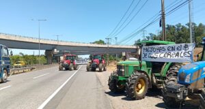 Freire: Agricultores Se Movilizan En La Ruta 5 Sur Por El Bajo Precio Del Trigo