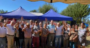 Vecinos De Sector Rural De Freire Celebran Avances En Proyecto APR: «Hemos Llegado A Una Etapa Prácticamente Definitiva».