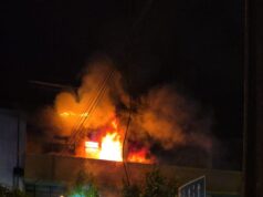Investigan Causa Del Incendio en Inmediaciones de la Facultad de Medicina de la UFRO