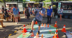 Isa Intervial Realizó Entretenida Actividad De Educación Vial Para Toda La Familia En Paseo Peatonal De Pitrufquén