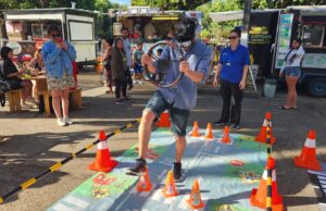 Isa Intervial Realizó Entretenida Actividad De Educación Vial Para Toda La Familia En Paseo Peatonal De Pitrufquén