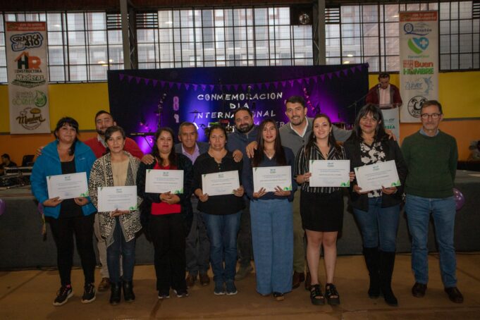 Mujeres de Gorbea participaron de evento conmemorativo del día internacional de la mujer