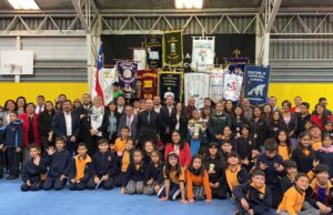 Con una ceremonia inauguran el año escolar 2024 en Pitrufquén