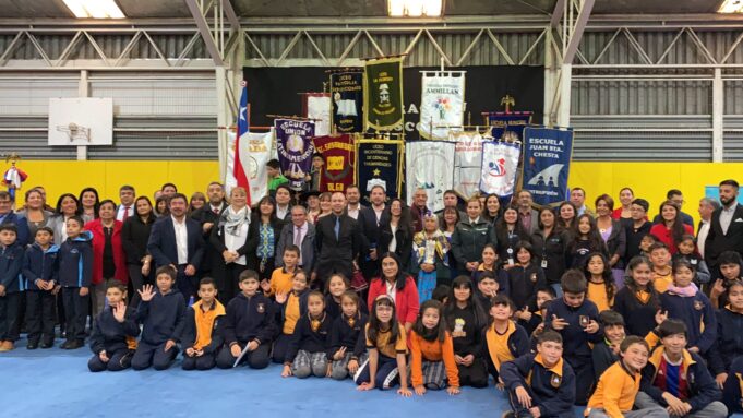 Con una ceremonia inauguran el año escolar 2024 en Pitrufquén