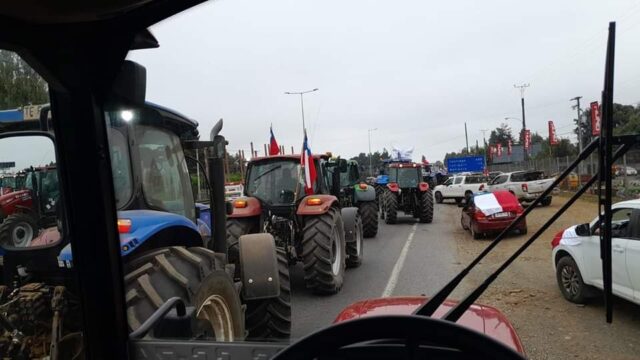 Agricultores de La Araucanía se dirigen a Temuco para manifestación por el precio del trigo