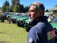 Core Eduardo Hernández valoró entrega de 40 vehículos policiales desde el Gore a carabineros de La Araucanía