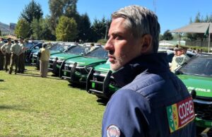 Core Eduardo Hernández valoró entrega de 40 vehículos policiales desde el Gore a carabineros de La Araucanía