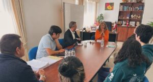 Alcaldesa Romero respalda a comunidad educativa del liceo Bicentenario Ciencias y Humanidades y finalizan movilizaciones