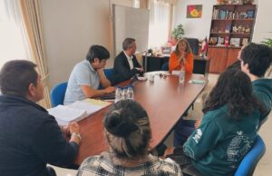 Alcaldesa Romero respalda a comunidad educativa del liceo Bicentenario Ciencias y Humanidades y finalizan movilizaciones