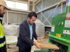 Más de 300 toneladas al año de plásticos, papel, cartón y metales recicla el punto limpio de Pucón