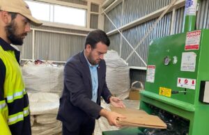 Más de 300 toneladas al año de plásticos, papel, cartón y metales recicla el punto limpio de Pucón