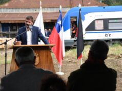 Delegado Montalva destacó avance de obras de ferrocarriles en la región con la construcción de paradero en Quepe