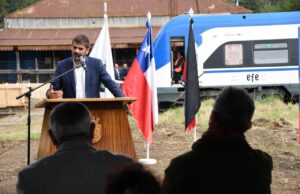Delegado Montalva destacó avance de obras de ferrocarriles en la región con la construcción de paradero en Quepe