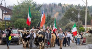 Más de 12 mil personas celebraron el aniversario 120 de Capitán Pastene con la tradicional Sagra carretada