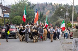 Más de 12 mil personas celebraron el aniversario 120 de Capitán Pastene con la tradicional Sagra carretada