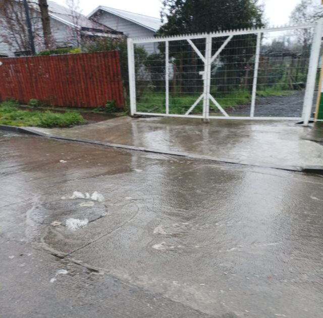 Aguas Araucanía activa plan por lluvias y congelamiento de medidores