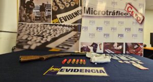 En Freire detienen a una mujer por microtráfico de drogas y tenencia ilegal de armas
