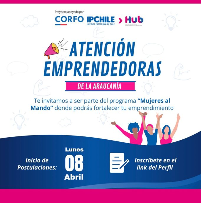 Convocatoria abierta: Programa «Mujeres al Mando”