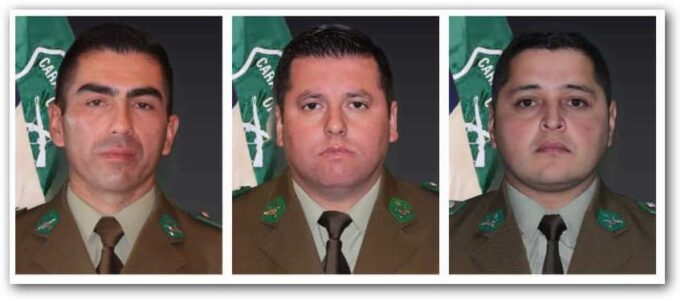 Tres Carabineros fueron asesinados en Cañete: decretan duelo nacional