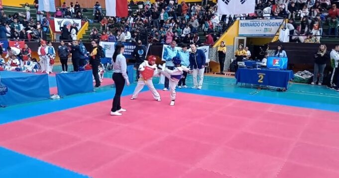 Alumnos de Taekwon-do de Pitrufquén y Villarrica destacan en Campeonato Internacional COPA KORYU