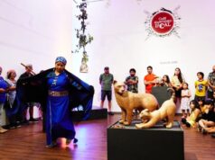 En Villarrica exponen esculturas cerámicas representativas de animales silvestres