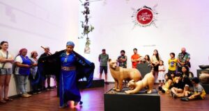 En Villarrica exponen esculturas cerámicas representativas de animales silvestres