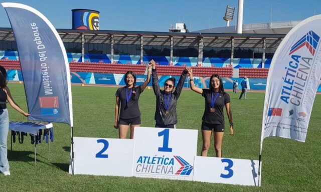 Hermanas Godoy de Freire destacan en campeonato nacional de marcha atlética