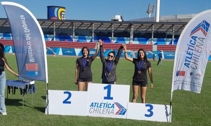 Hermanas Godoy de Freire destacan en campeonato nacional de marcha atlética