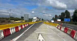 Con desvío bidireccional comienza la demolición del puente Huilquilco Poniente en Quepe