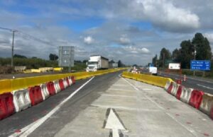 Con desvío bidireccional comienza la demolición del puente Huilquilco Poniente en Quepe