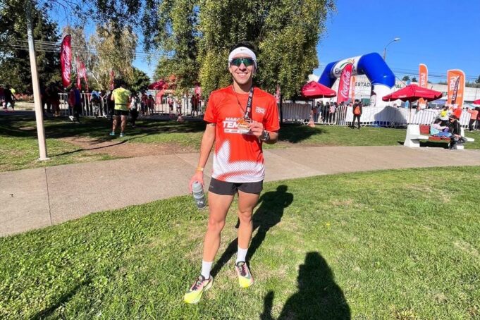 Matías Medina: pasión y determinación en el mundo del Triatlón, representando a Pitrufquén con orgullo