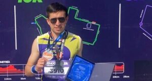 Jarmut Rodríguez Reyes: Un retorno triunfal a las pistas con un destacado segundo lugar en los 5k de la maratón de Temuco