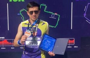 Jarmut Rodríguez Reyes: Un retorno triunfal a las pistas con un destacado segundo lugar en los 5k de la maratón de Temuco
