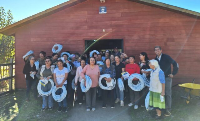 Entrega exitosa del proyecto del fondo social presidente de la república a la agrupación de Mujeres Agricultoras urbanas de Radal