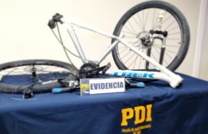 Recuperan bicicleta que había sido sustraída desde un local comercial en Villarrica