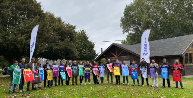 Liga Saesa 2024 dio el vamos a su versión N° 24 con entrega de camisetas