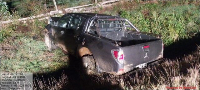 Violento accidente vehicular en Toltén: Choque de dos vehículos con vacuno suelto deja 5 lesionados y animal fallecido